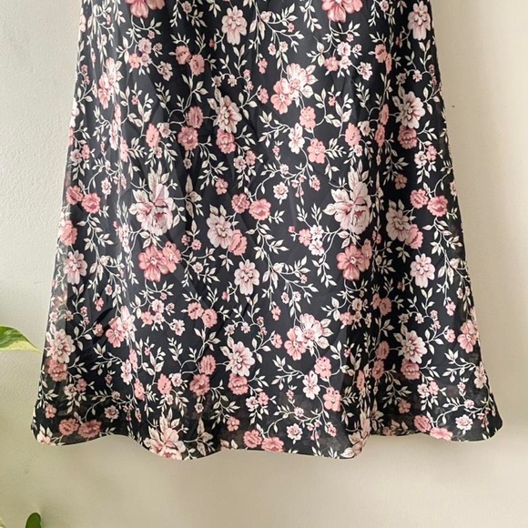 VINTAGE FLORAL MIDI DRESS - Picture 3 of 3